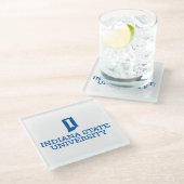 Indiana State University Glazen Onderzetter (Schuin)