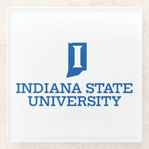 Indiana State University Glazen Onderzetter