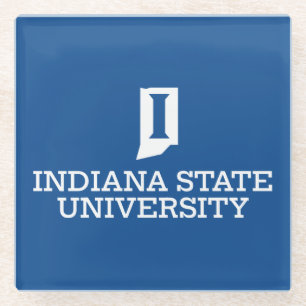 Indiana State University Glazen Onderzetter