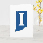 Indiana State University Kaart (Gele Bloem)