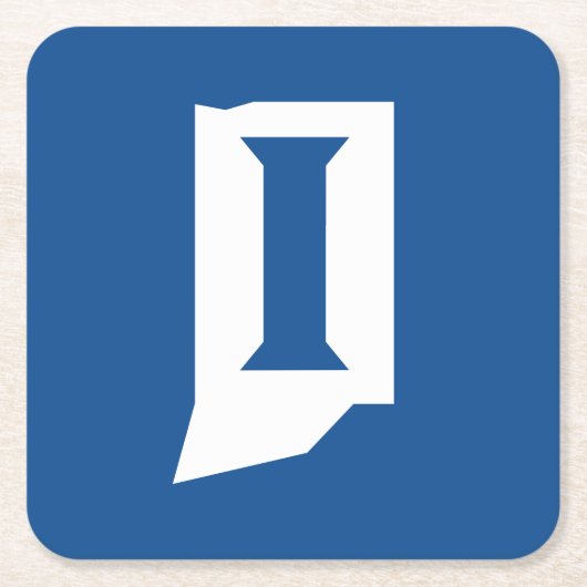 Indiana State University Kartonnen Onderzetters (Voorkant)