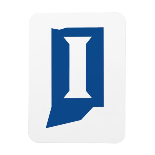 Indiana State University Magneet (Verticaal)