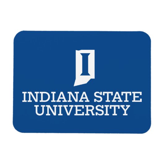 Indiana State University Magneet (Horizontaal)