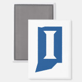 Indiana State University Magneet (Voorkant / Achterkant)