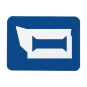 Indiana State University Magneet (Horizontaal)