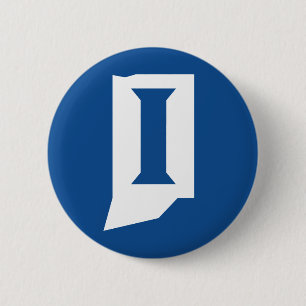 Indiana State University Ronde Button 5,7 Cm
