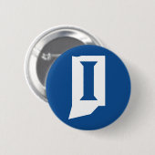Indiana State University Ronde Button 5,7 Cm (Voorkant /achterkant)