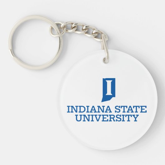 Indiana State University Sleutelhanger (Voorkant)