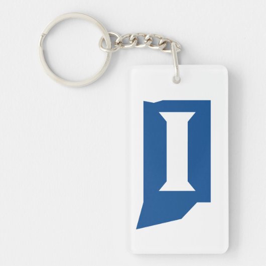 Indiana State University Sleutelhanger (Voorkant)
