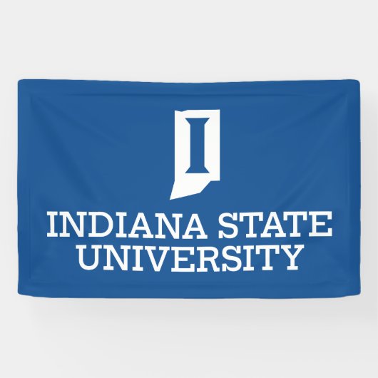 Indiana State University Spandoek (Horizontaal)