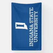 Indiana State University Spandoek (Verticaal)