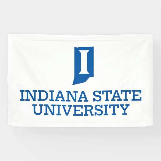 Indiana State University Spandoek (Horizontaal)