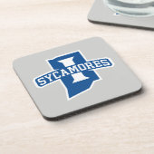Indiana State University Sycamores Bier Onderzetter (Linkerzijde)