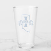 Indiana State University Sycamores Glas (Achterkant)