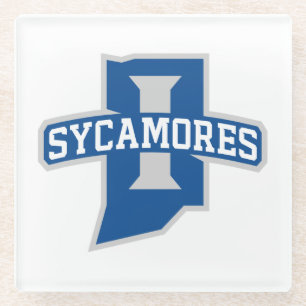Indiana State University Sycamores Glazen Onderzetter