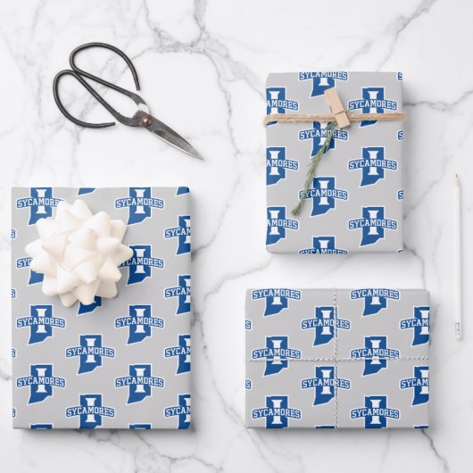 Indiana State University Sycamores Inpakpapier Vel (Voorkant)