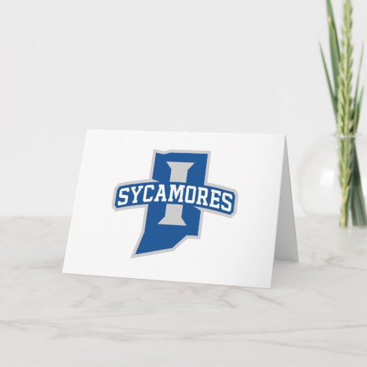Indiana State University Sycamores Kaart (Voorkant)