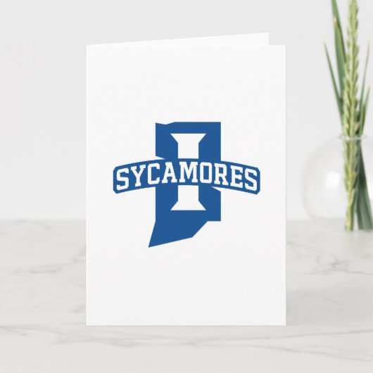 Indiana State University Sycamores Kaart (Voorkant)