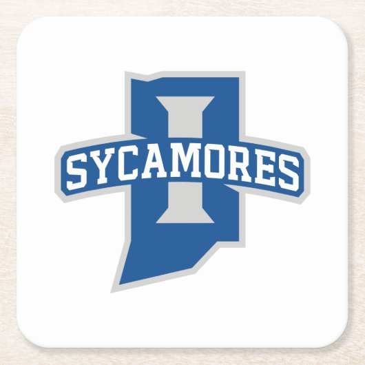 Indiana State University Sycamores Kartonnen Onderzetters (Voorkant)