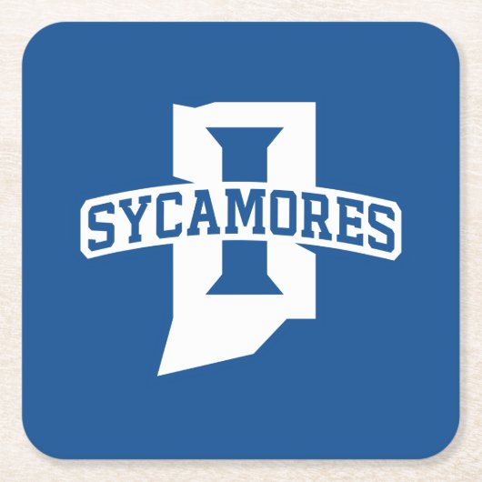 Indiana State University Sycamores Kartonnen Onderzetters (Voorkant)