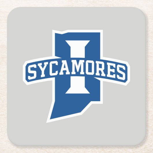 Indiana State University Sycamores Kartonnen Onderzetters (Voorkant)