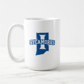 Indiana State University Sycamores Koffiemok (Links)