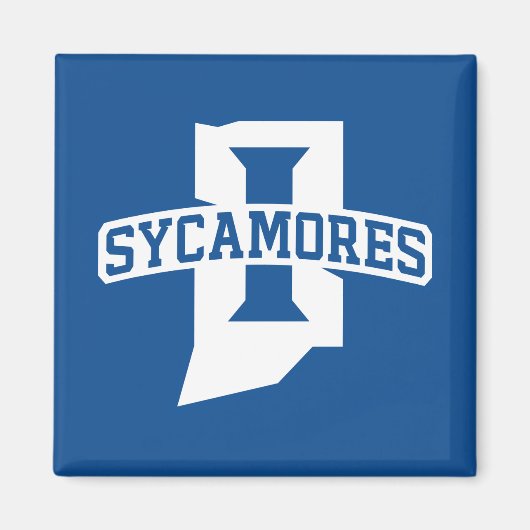 Indiana State University Sycamores Magneet (Voorkant)