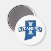 Indiana State University Sycamores Magneet (Voorkant / Achterkant)