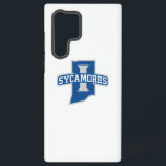 Indiana State University Sycamores Samsung Galaxy Hoesje<br><div class="desc">Step up your game day swagger and show the world your undeniable school pride with this official Indiana State University branding! Whether you are a dedicated student dominating your classes, a proud alumni representing your Terre Haute roots, or a die-hard fan cheering on the Sycamores from the stands, this authentic...</div>