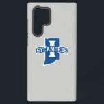 Indiana State University Sycamores Samsung Galaxy Hoesje<br><div class="desc">Step up your game day swagger and show the world your undeniable school pride with this official Indiana State University branding! Whether you are a dedicated student dominating your classes, a proud alumni representing your Terre Haute roots, or a die-hard fan cheering on the Sycamores from the stands, this authentic...</div>