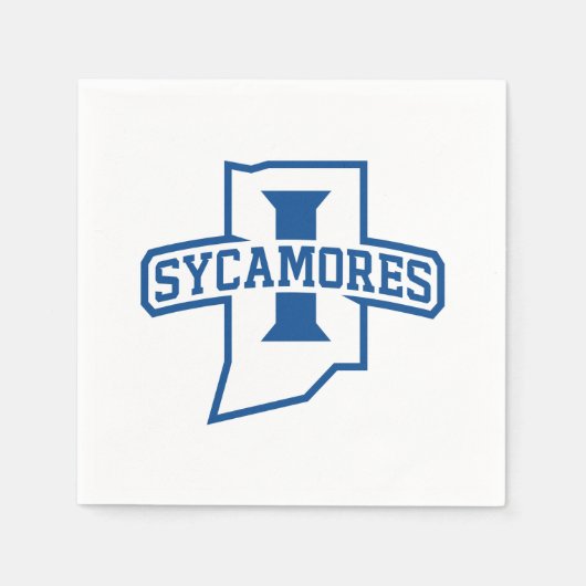 Indiana State University Sycamores Servet (Voorkant)