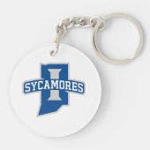 Indiana State University Sycamores Sleutelhanger (Achterkant)