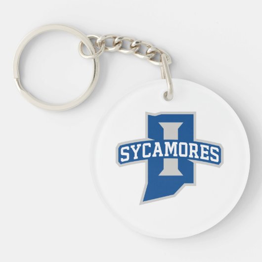 Indiana State University Sycamores Sleutelhanger (Voorkant)