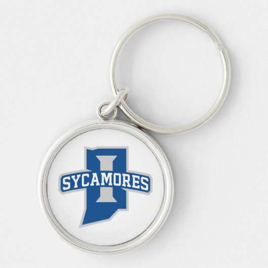 Indiana State University Sycamores Sleutelhanger (Voorkant)