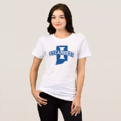 Indiana State University Sycamores Tri-Blend Shirt (Voorkant volledig)