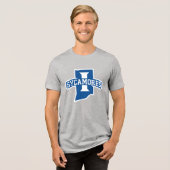 Indiana State University Sycamores Tri-Blend Shirt (Voorkant volledig)