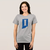 Indiana State University Tri-Blend Shirt (Voorkant volledig)