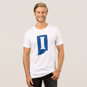 Indiana State University Tri-Blend Shirt (Voorkant volledig)
