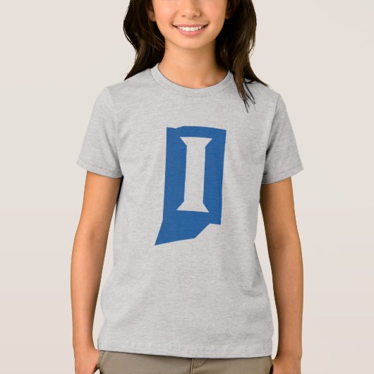 Indiana State University Tri-Blend Shirt (Voorkant)