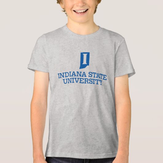 Indiana State University Tri-Blend Shirt (Voorkant)