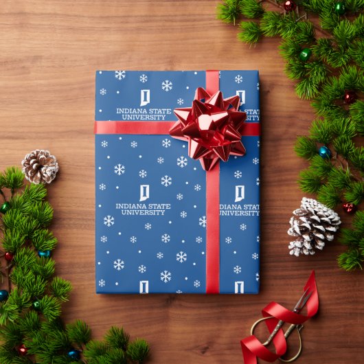 Indiana State University Vakantie Cadeaupapier (Feestdagen Geschenken)