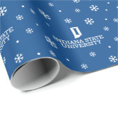Indiana State University Vakantie Cadeaupapier (Rol Hoek)