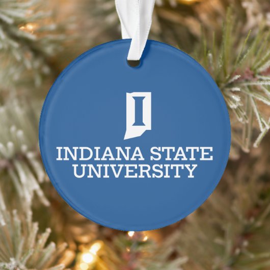 Indiana State University Vakantie Ornament (Boom)