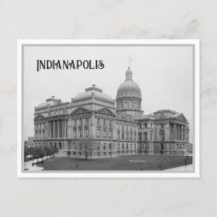  Indiana Statehouse / Capitol, Indianapolis Briefkaart