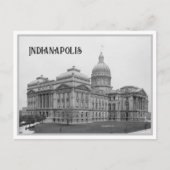  Indiana Statehouse / Capitol, Indianapolis Briefkaart (Voorkant)