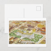  Indiana Statehouse, Indianapolis Capitol Briefkaart (Voorkant / Achterkant)