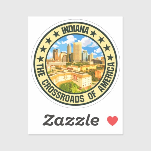 Indiana Sticker (Vel)