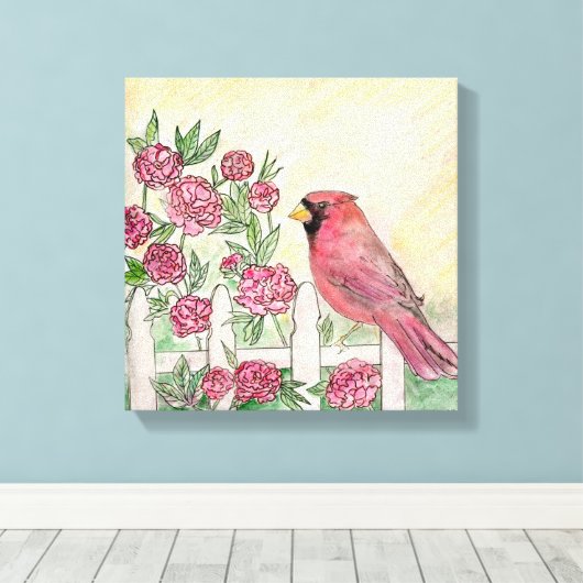 Indiana Stretched Canvas afdrukken (Insitu (Houten vloer))