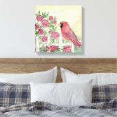 Indiana Stretched Canvas afdrukken (Insitu (Slaapkamer))