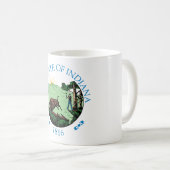 Indiana-teken Koffiemok (Voorkant rechts)